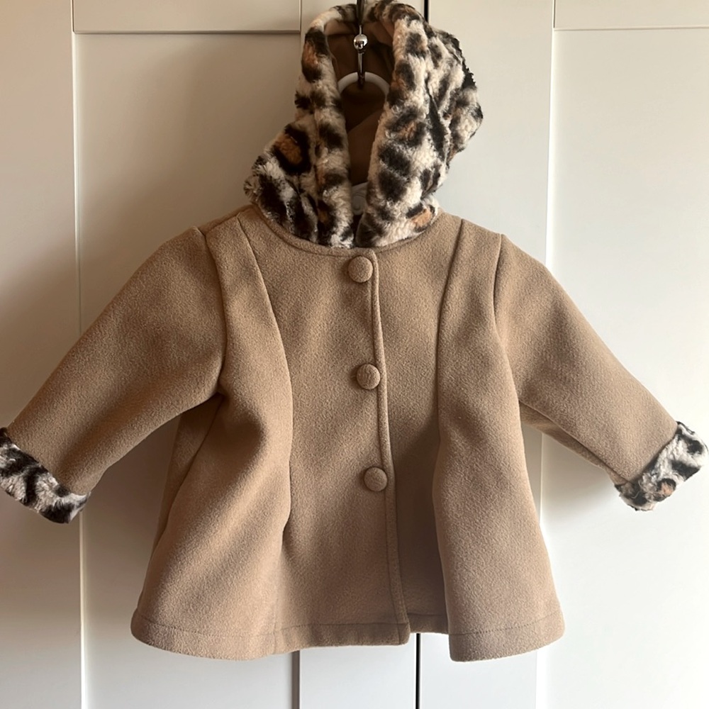 Leopard/Tan Peacoat